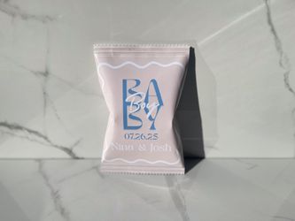 Custom Baby Shower Chip Bags