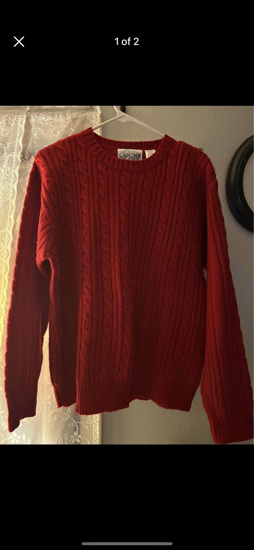 Women’s Red sweater