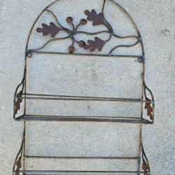 Vtg Spice Rack 12 X 19, See 2nd Pic