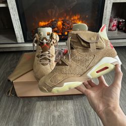 Jordan 6 Travis Scott British Khaki