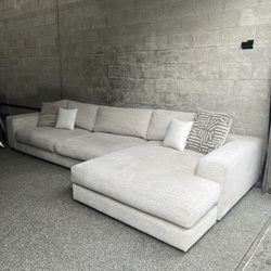Beige Large Sectional 