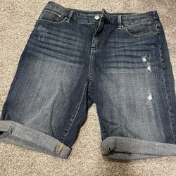 Chicos Jean Shorts