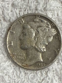 mercury dime 1939