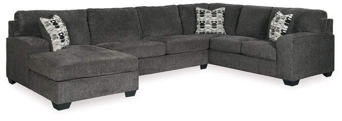 Dark Grey Sectional 