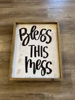 Wood Frame Aesthetic Wall Art