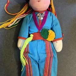 🎎 Handmade Ethnic Cloth Doll 