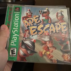 Ape Escape Ps1 Game (broken Jewel Case) 