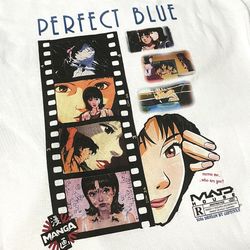 RARE Perfect Blue Anime Horror Boot Tee