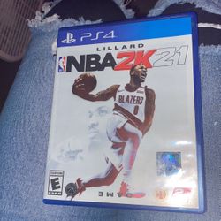 PS4 Game_ NBA2K21 