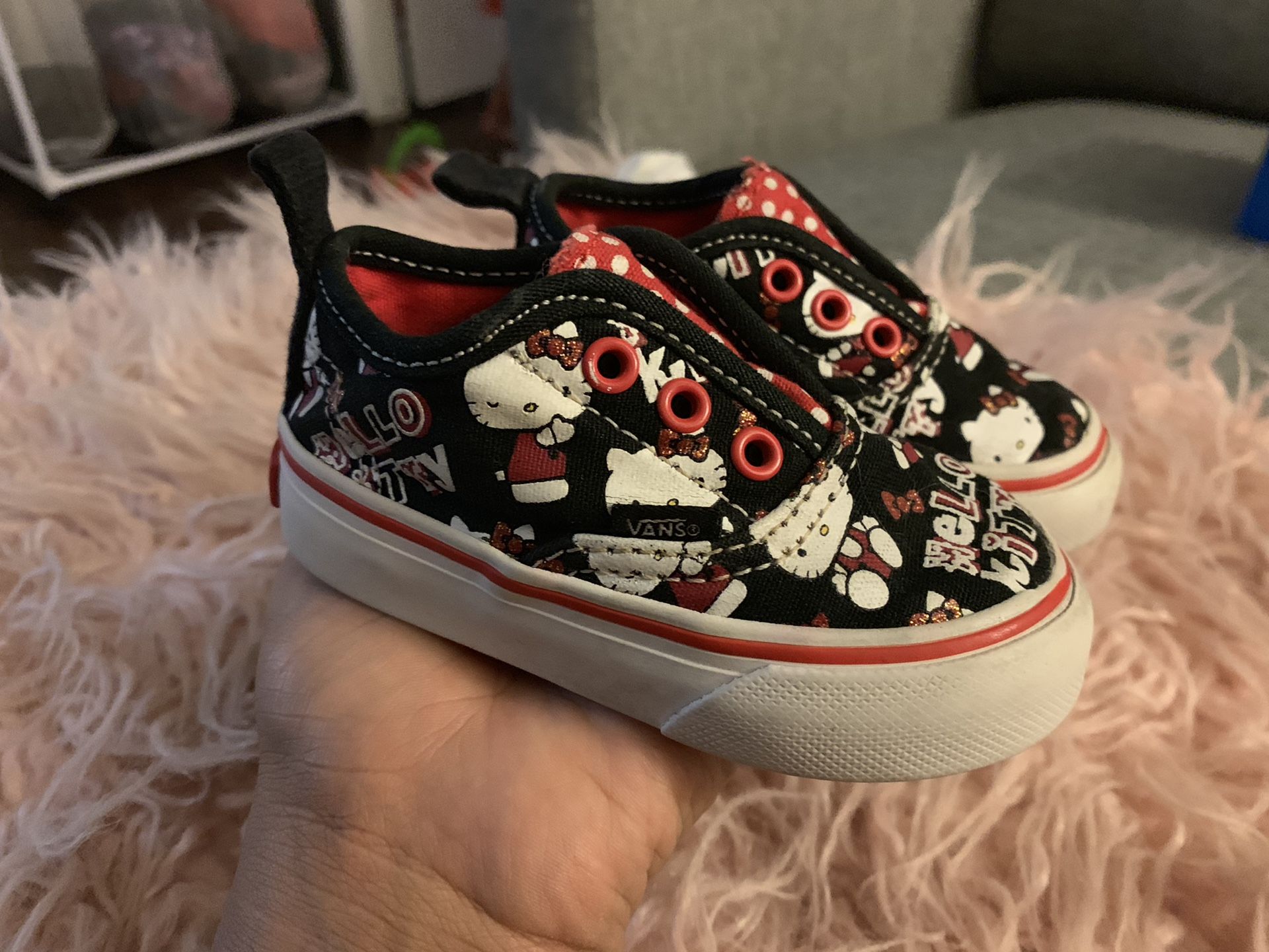Toddler Hello Kitty Vans