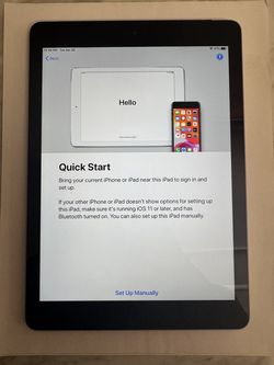 Apple iPad 6th Gen 128GB Cellular Model A1954 Space Gray AS-IS for repair READ!!