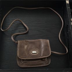 Leather Brown Fossil Bag