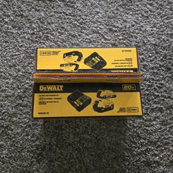 DeWalt Battery & Charger Kit. (2) DCB225-2C