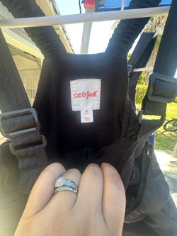 Black snow bib