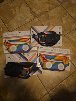 Colorways Bluetooth Fanny Pack &  Wireless Speaker  $20   (4) Available