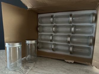 Regular mouth mason jars
