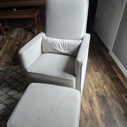 Nursery rocking chair. 