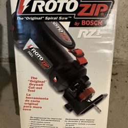 Roto Zip, RZ1 The  “Original” Spiral Saw By Bosch