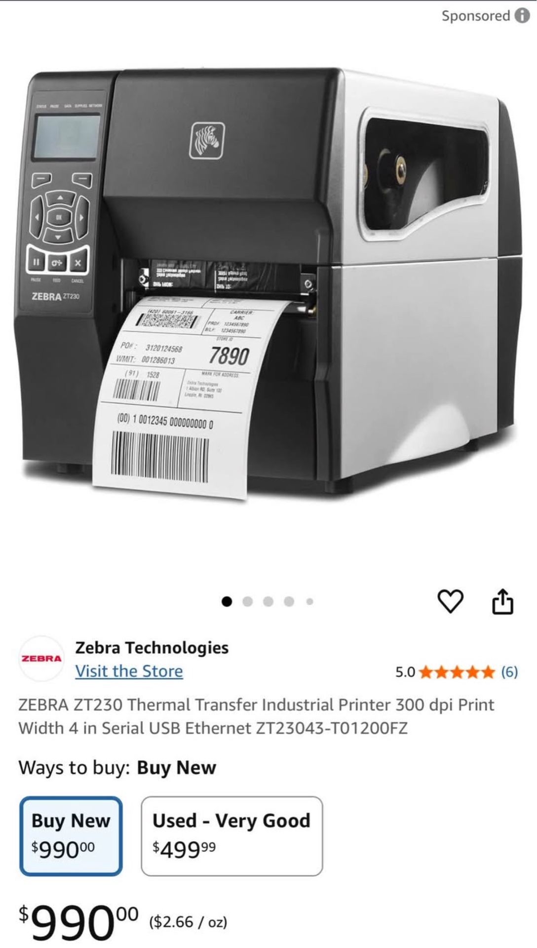 Mailing Label Printer