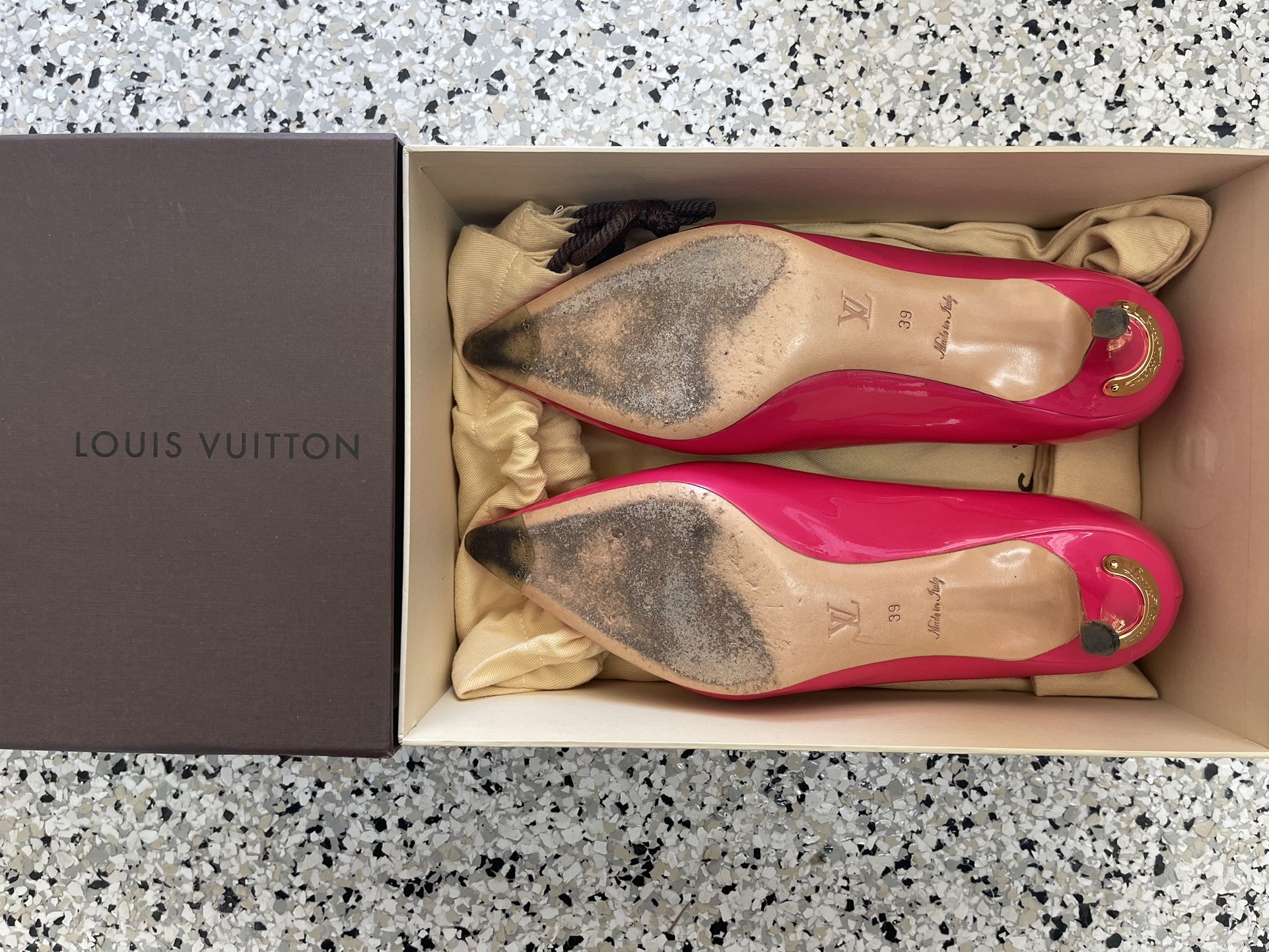 Louis Vuitton, Shoes, Louis Vuitton Insider Pump Heels Blush Pink A867c