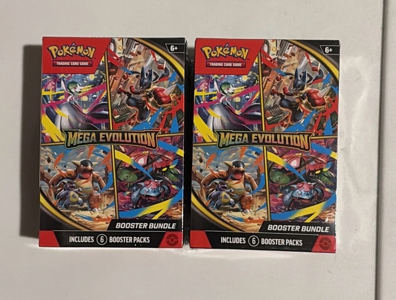 2x Pokemon Mega Evolution Booster Bundles