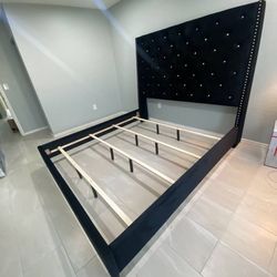 Black Queen Size Bed  Frame 