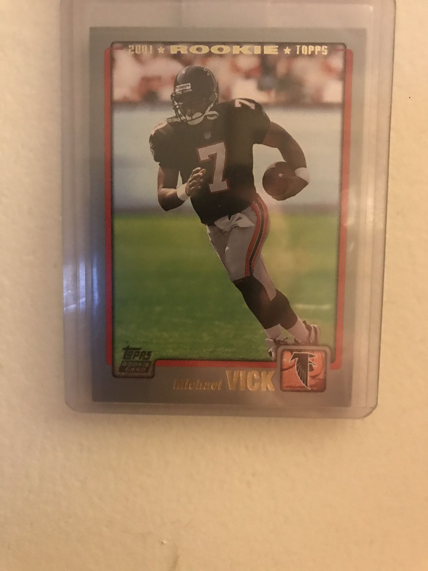 Mike Vick Topps Rookie Card