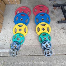 Body Solid Olympic Grip Weight Plates 