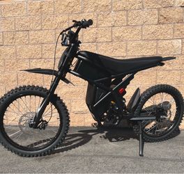 2400 Watt Electric Dirt Bike, 37MPH Top Speed, 36.4ah Dual Battery, Full Twist Throttle
