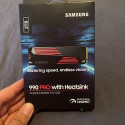Samsung 990 Pro Heatsink SSD 2TB