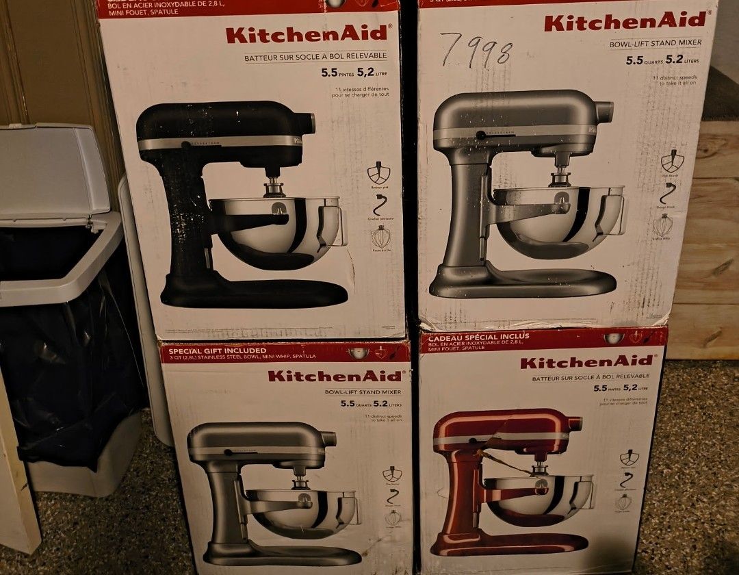 5.5 Kitchen Aid Mixer