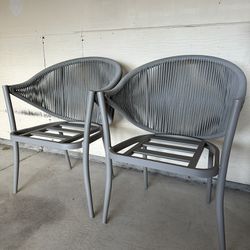 Cb2 Modern Indoor/outdoor Dining Chairs