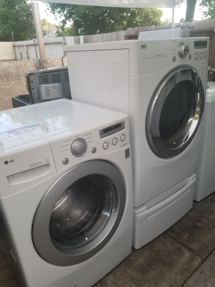 Lg washer and dryer
