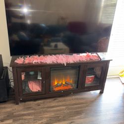 58”  TV Stand /// Electric Heater