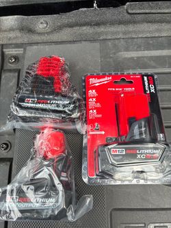 M12 batteries $75 each.