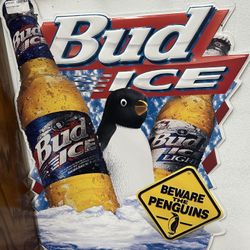 Bid ice Beer Sign