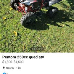 Pectoral 250cc Quad Atv
