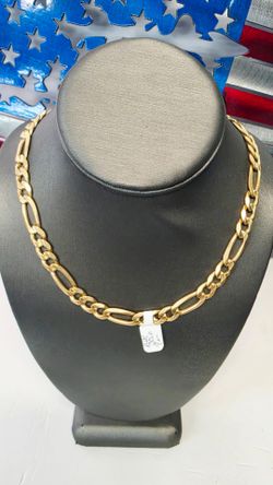 PRE-OWNED 14K 30INCH 9MM 91.2 GRAMS (CASH ONLY, NON NEGOTIABLE, NO TRADES)