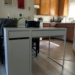 Ikea Micke Desk - White