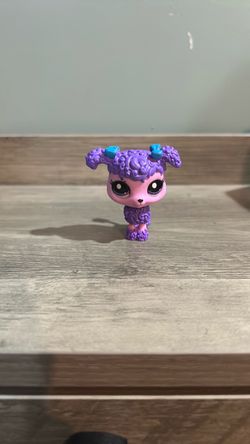 LPS Purple Poodle