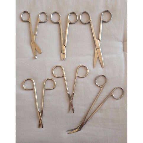 First Aid Stainless Steel Trauma Shears Bandage Scissors 6pc Set