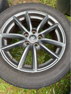 19 inch Range Rover wheels and tires