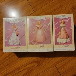 Keepsake Ornament: 1995, 1996, 1997 Springtime Barbie Collector's Series