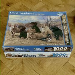 White Mountain Puzzles (Factory sealed) 1000 piece. Great Outdoor Series. Made in the USA