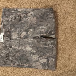 Hollister baggy camo pants