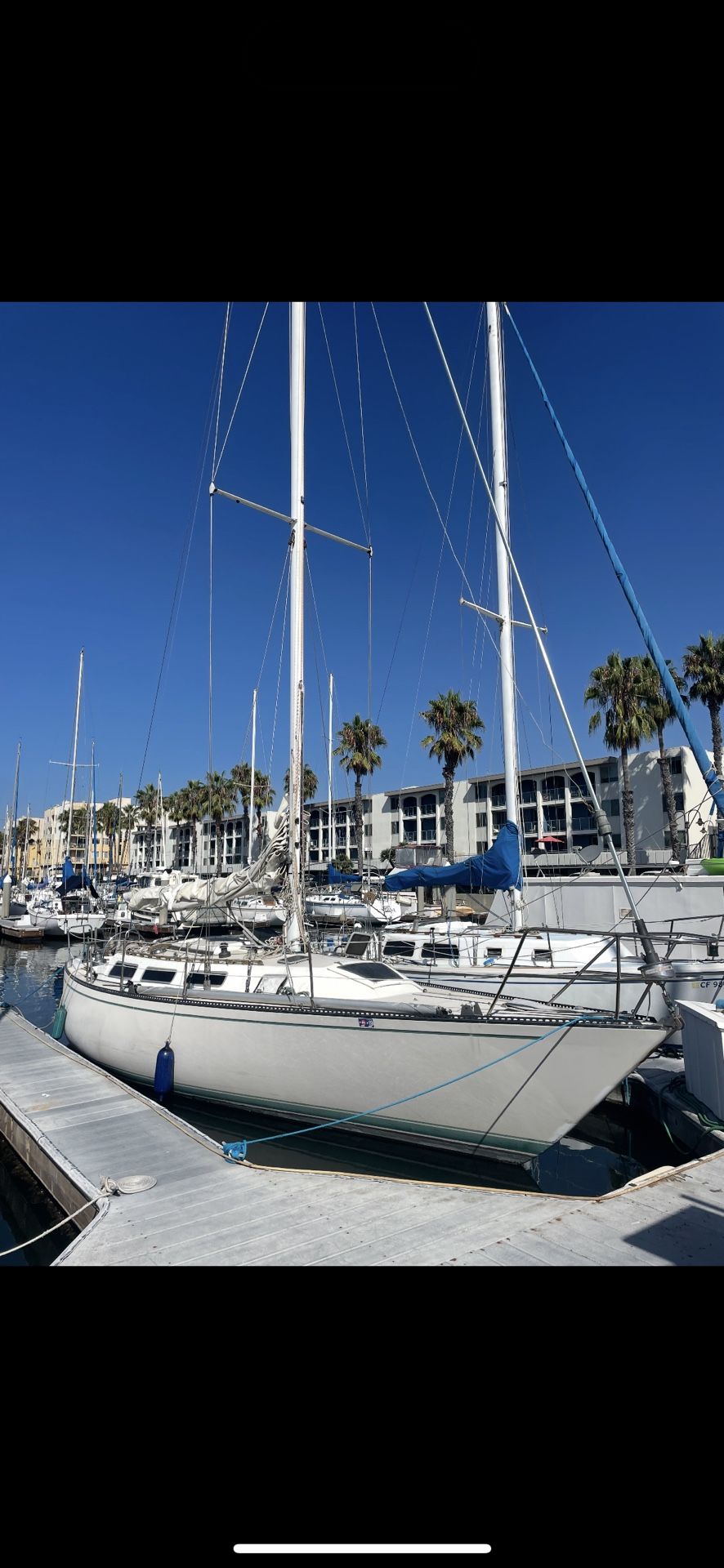 1984 Catalina ss38 Sailboat