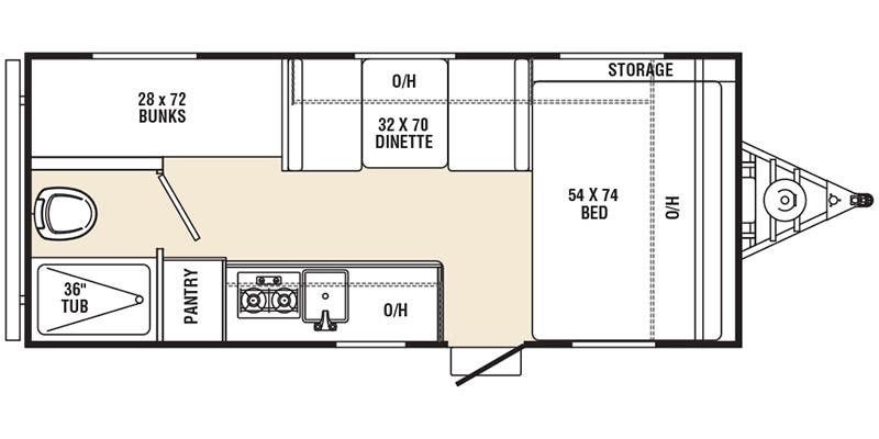 2016 Coachman Clipper 17BH