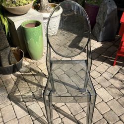 Acrylic Stacking Ghost Chair, 1 only