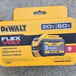 Dewalt 60v Flexvolt Battery 9.0 Ah Brand New