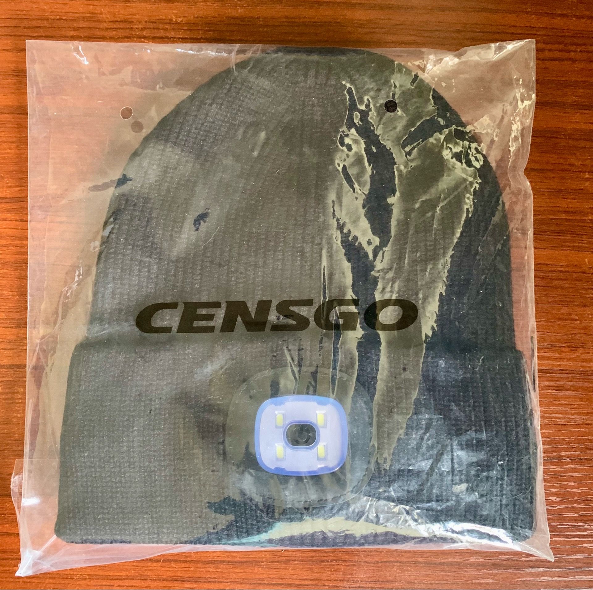 Censgo Unisex Beanie with Rechargeable LED